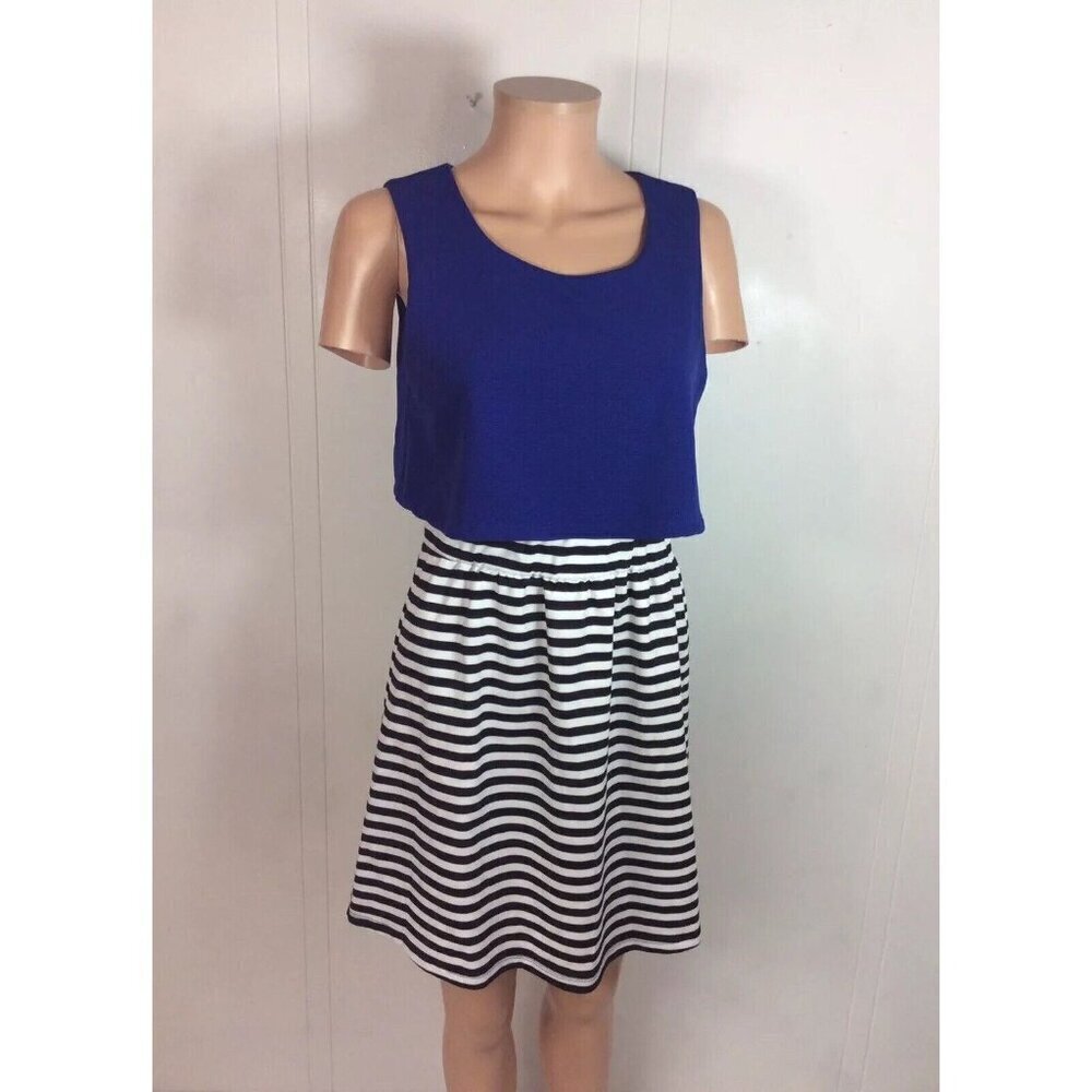 Speechless Y2K Stripe Dress Womens Medium